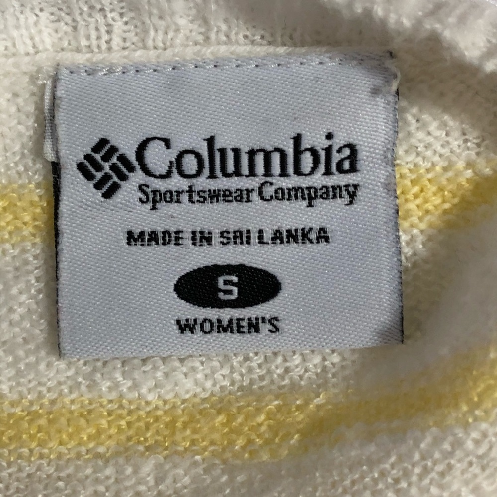 COLUMBIA scoop neck long sleeve sweater - Picture 7 of 8